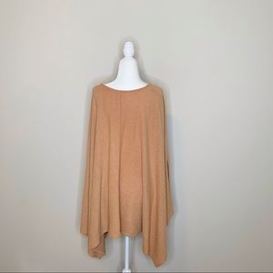 Black Bead boat neck poncho